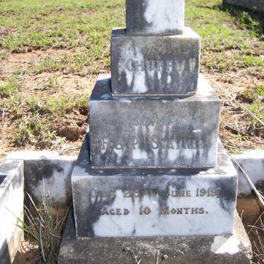 STAYNER Chuffy -1919