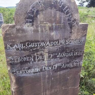SCHMIDT Karl Gustav Adolph 1822-1888