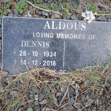 ALDOUS Dennis 1934-2018