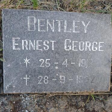 BENTLEY Ernest George 1917-1992