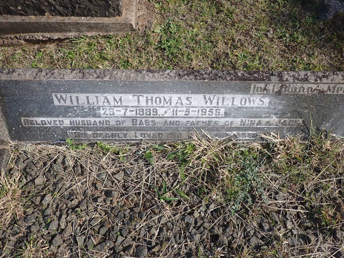 WILLOWS William Thomas 1889-1956 &amp; Beatrice Florence 1889-1971 _1