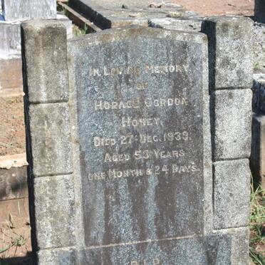 HONEY Horace Gordon -1939