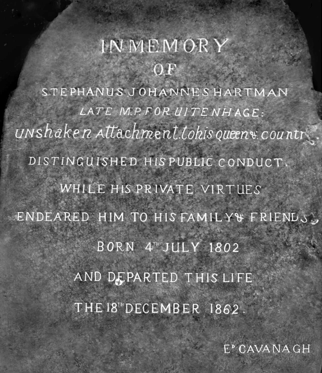 HARTMAN Stephanus Johannes 1802-1862