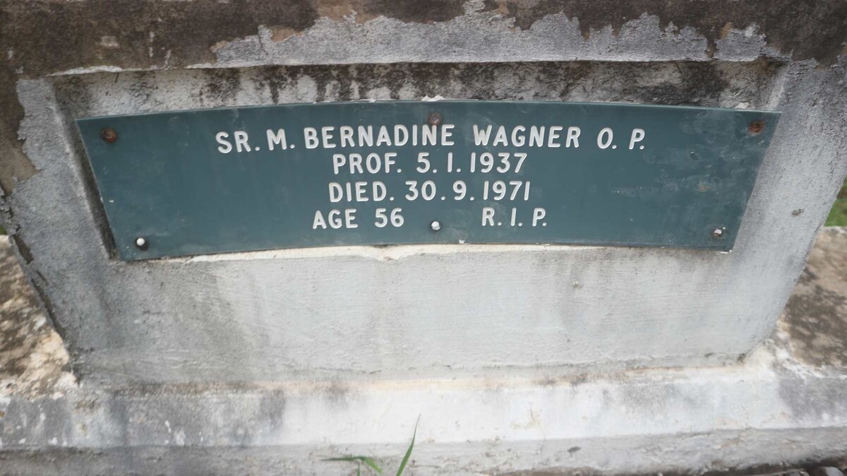 WAGNER Bernadine -1971