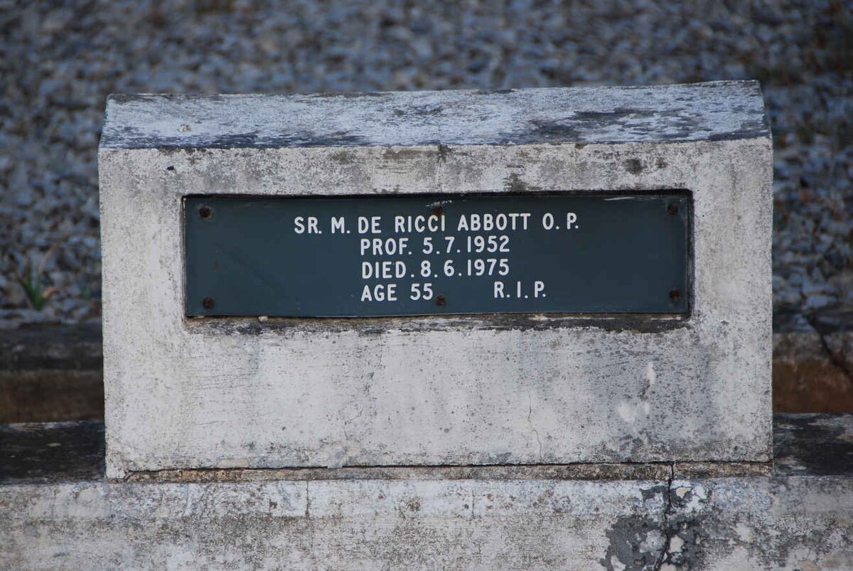 ABBOTT De Ricci -1975
