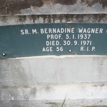WAGNER Bernadine -1971