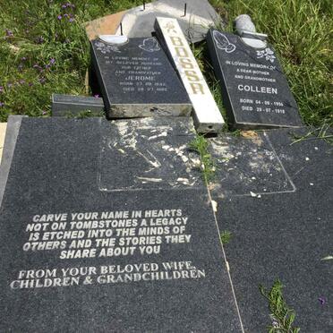 BOSSR Jerome 1942-1992 &amp; Colleen 1950-1918 