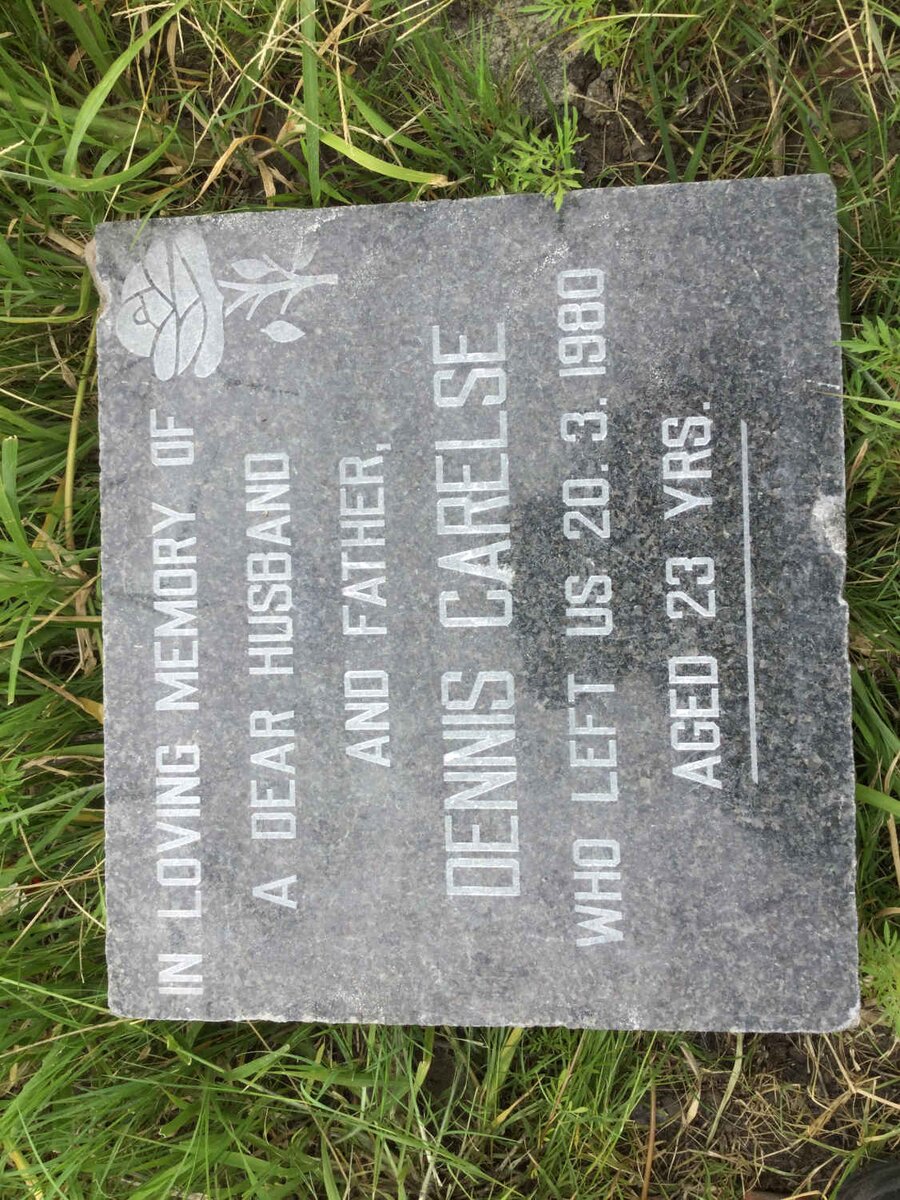 CARELSE Dennis -1980