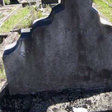 BALLACK Robert Paul 1894-1895