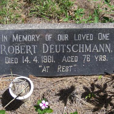 DEUTSCHMANN Robert -1961 &amp; ?kla -1964