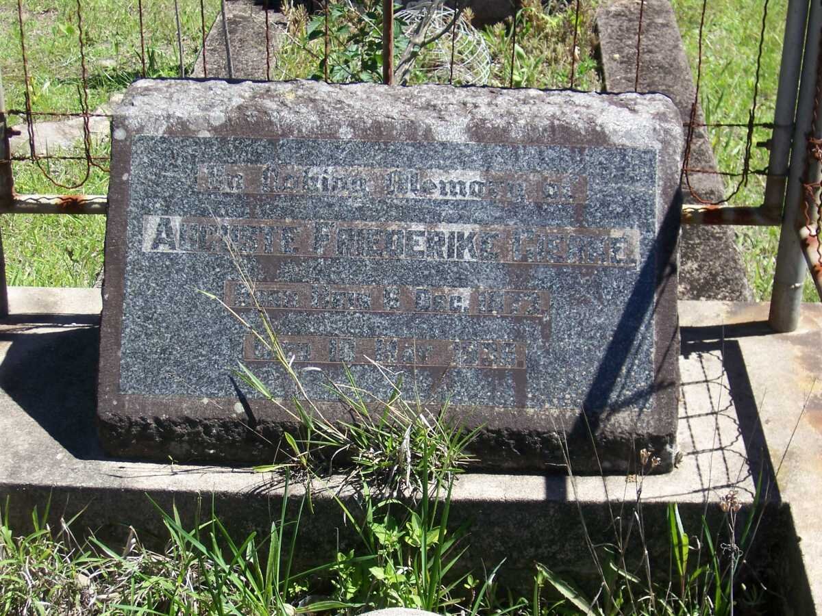 GIERKE Auguste Friederike 1872-1936