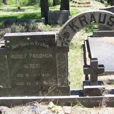 KRAUSE Rudolf Friedrich Albert 1920-1976