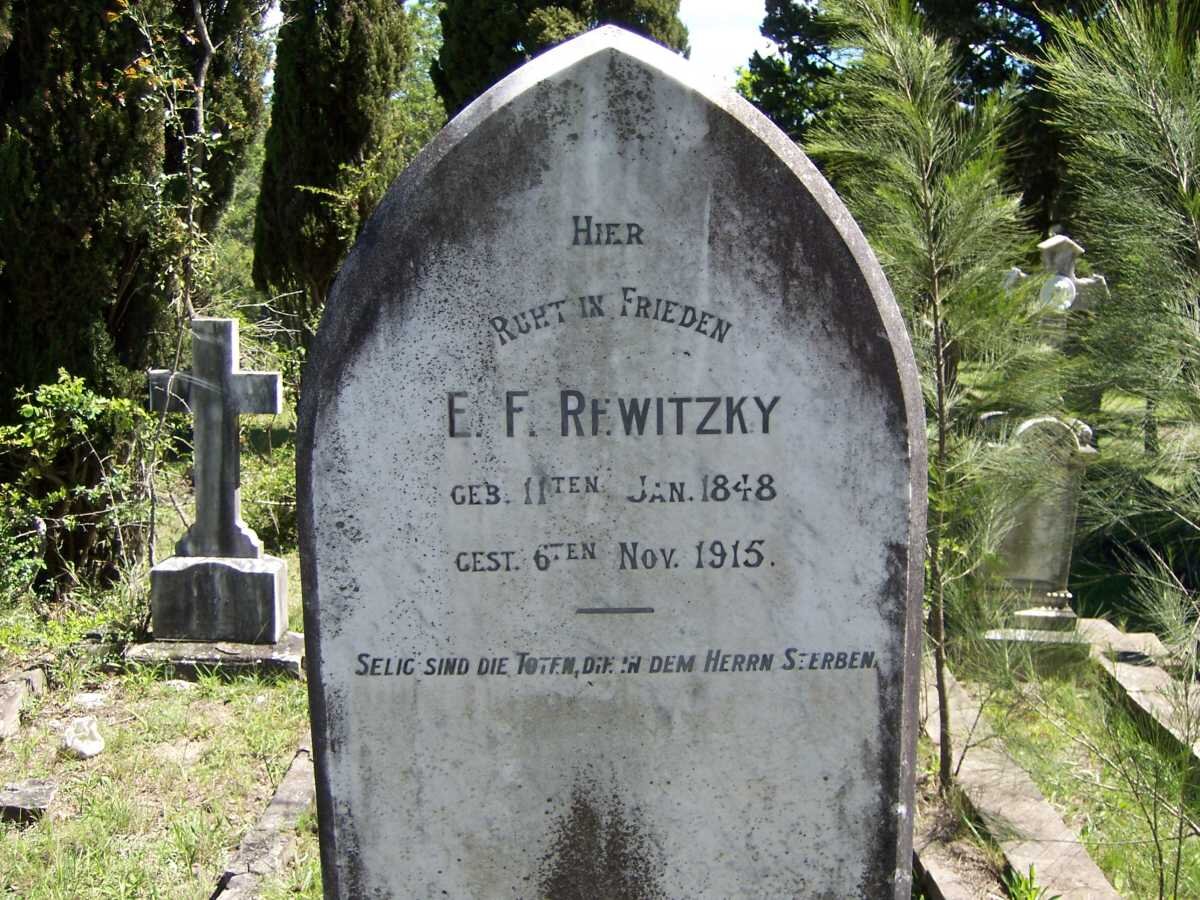 REWITZKY E.F. 1848-1915