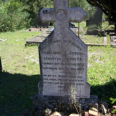 SERGEL Wilhelmine F. nee SCHULTZ 1855-1887