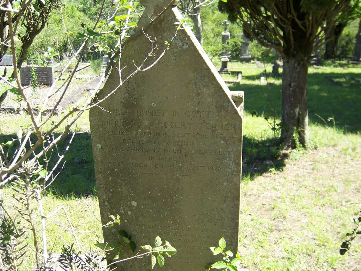 TERMER Julius Otto Robert 1846-1890