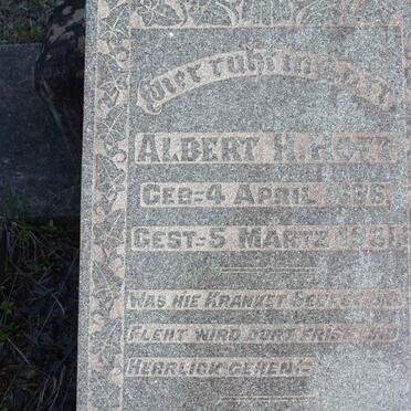 HOFT Albert H. 1896-1931
