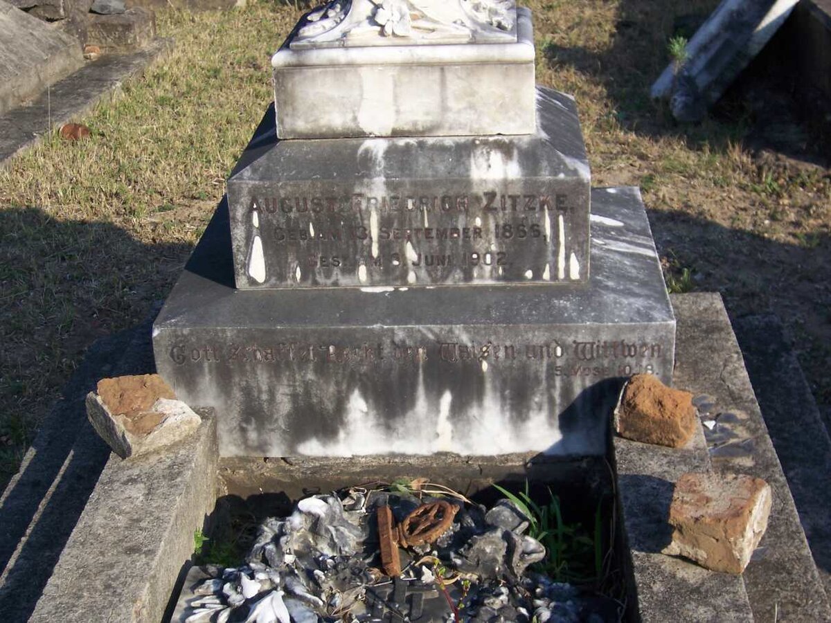 ZITZKE August Friedrich 1866-1902