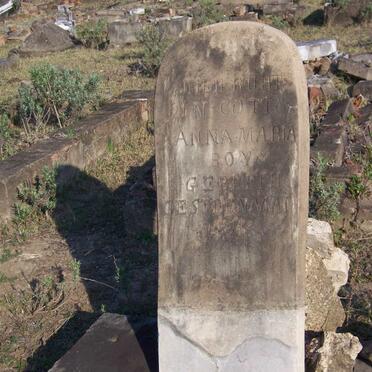 BOY Anna Maria nee KETH -1905