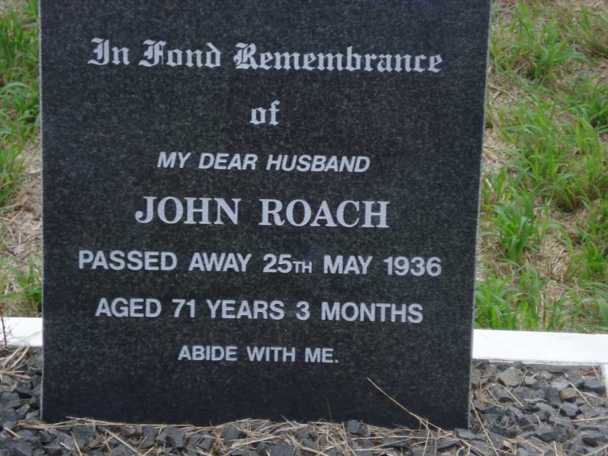 ROACH John  -1936