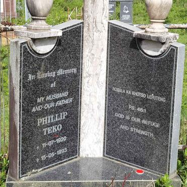 ? Phillip Teko 1920-1993