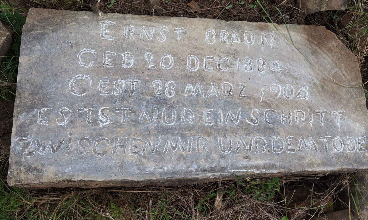 BRAUN Ernst 1884-1904