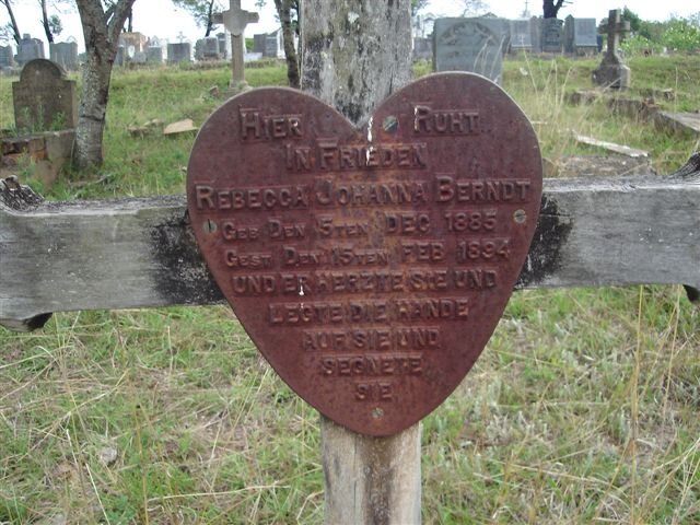 BERNDT Rebecca Johanna 1885-1894