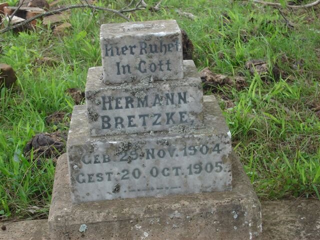 BRETZKE Hermann 1904-1905