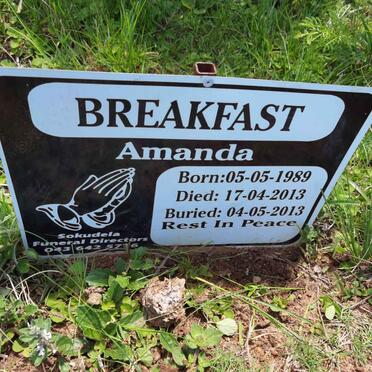 BREAKFAST Amanda 1989-2013