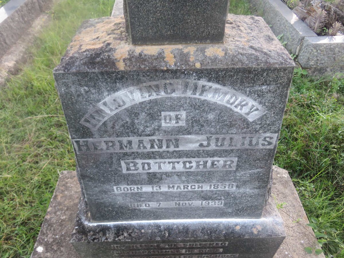 BOTTCHER Hermann Julius 1858-1939