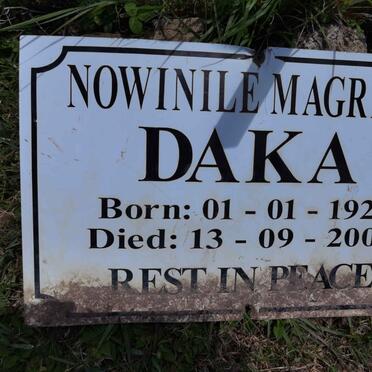 DAKA Nowinile Magredi 1921-2009