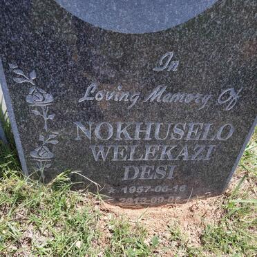 DESI Nokhuselo Welekazi 1957-2013