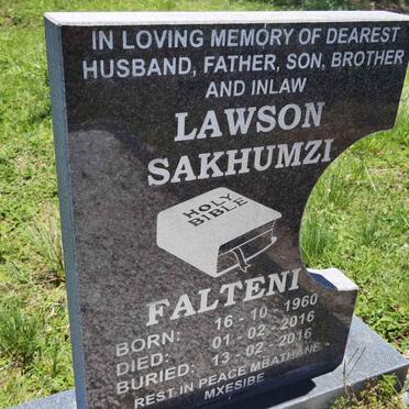 FALTENI Lawson Sakhumzi 1960-2016