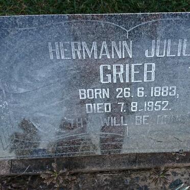 GRIEB Hermann Julius 1883-1952