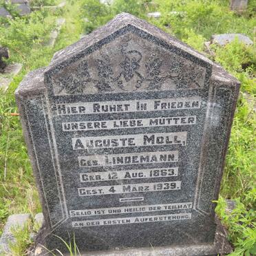 MOLL Auguste nee LINDEMANN 1863-1939