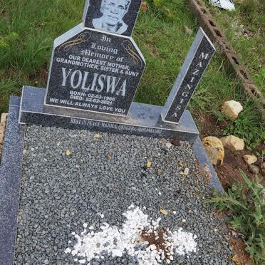 MAZINGISA Yoliswa 1966-2021