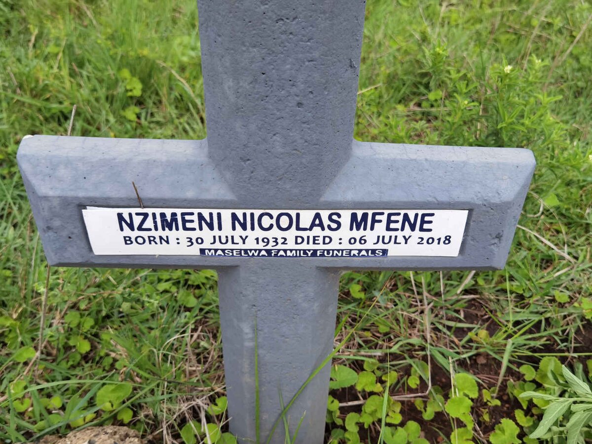 MFENE Nzimeni Nicolas 1932-2018