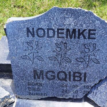 NODEMKE Mgqibi 193?-2011