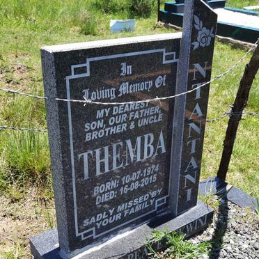 NTANTANI Themba 1974-2015