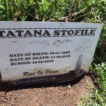 STOFILE Tatana 1938-2016