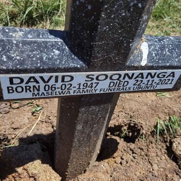 SOQNANGA David 1947-2021