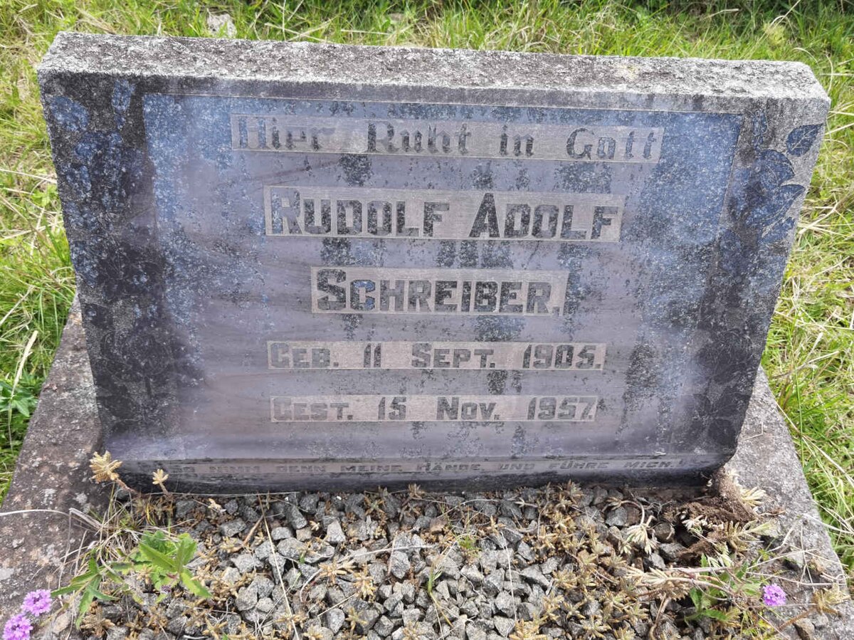 SCHREIBER Rudolf Adolf 1905-1957