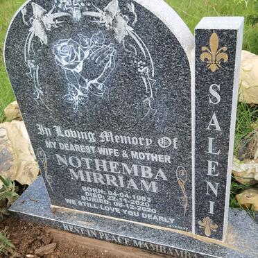 SALENI Nothemba Mirriam 1983-2020