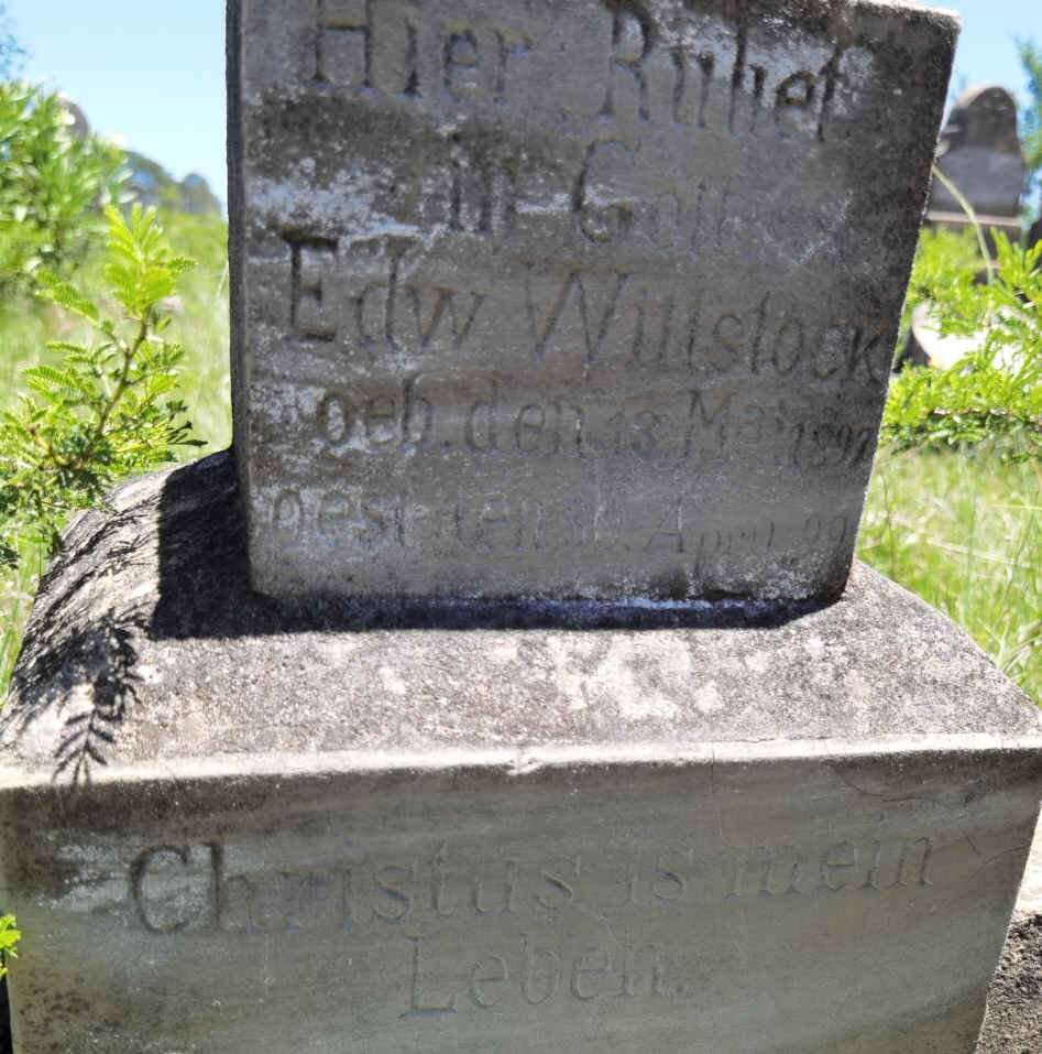 WITTSTOCK Edw. 1897-1899