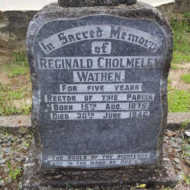 WATHEN Reginald Cholmeley 1875-1946