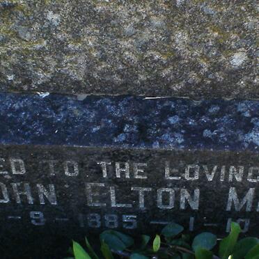 MILLS John Elton 1885-1973