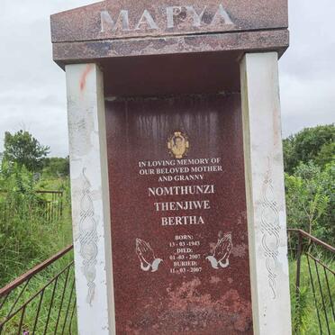 MATYA Nomthunzi Thenjiwe Bertha 1943-2007