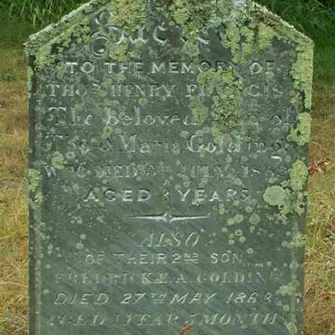 GOLDING Thomas Henry Francis -1862 :: GOLDING Frederick E.A.  -1863