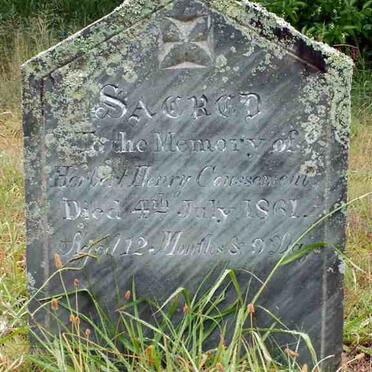 COUSSEMENT Herbert Henry -1861