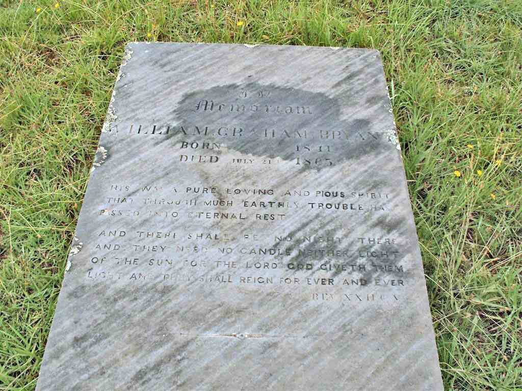 BRYANT William Graham 1811-1865