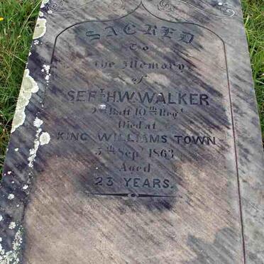 WALKER H.W.  -1863